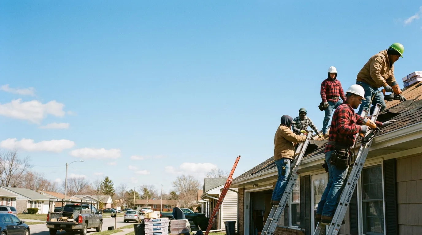 Roofing in East Leroy, MI near me